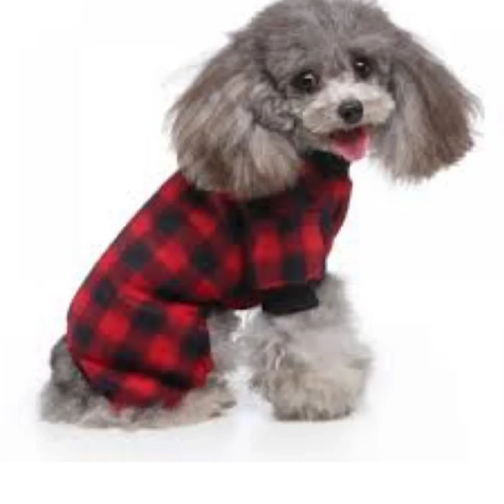 NWT❣️Buffalo Plaid Flannel Dog Cat PJs Target Wondershop Various Sizes. …